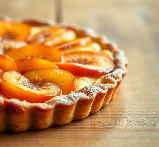 apricot frangipane tart