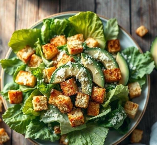 avocado caesar salad