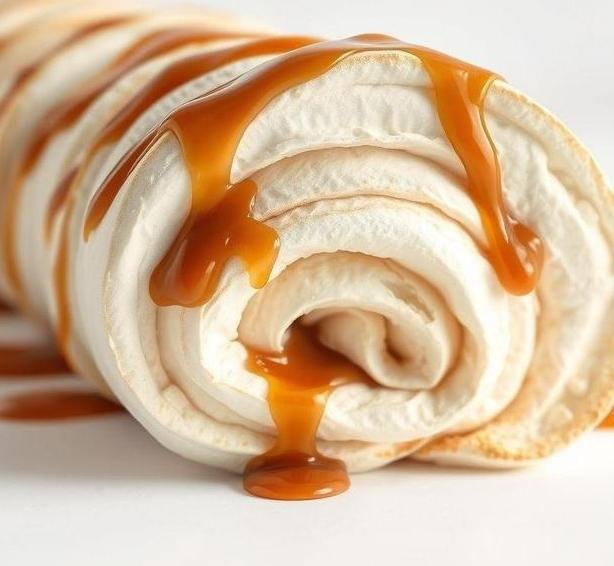 banoffee meringue roulade