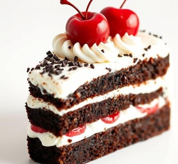 black forest cake gateau