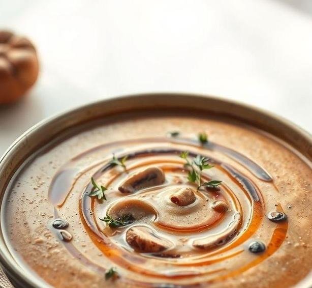 chestnut mushroom soup