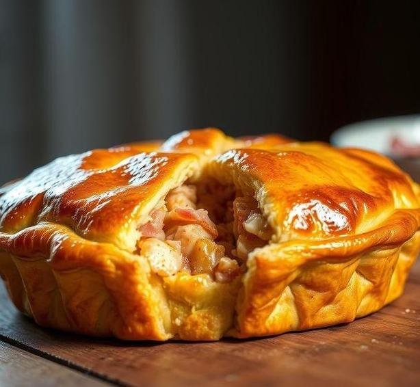 chicken and ham pie recipe