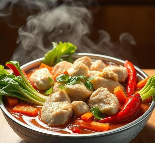 chicken hot pot