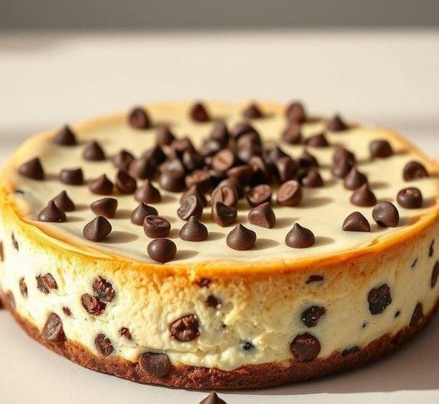 chocolate chip cheesecake