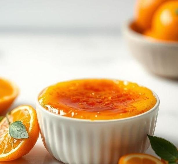 clementine creme brulee