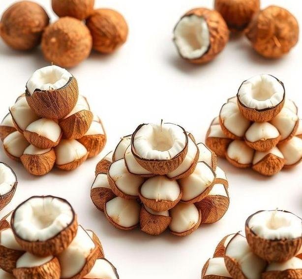coconut pyramids
