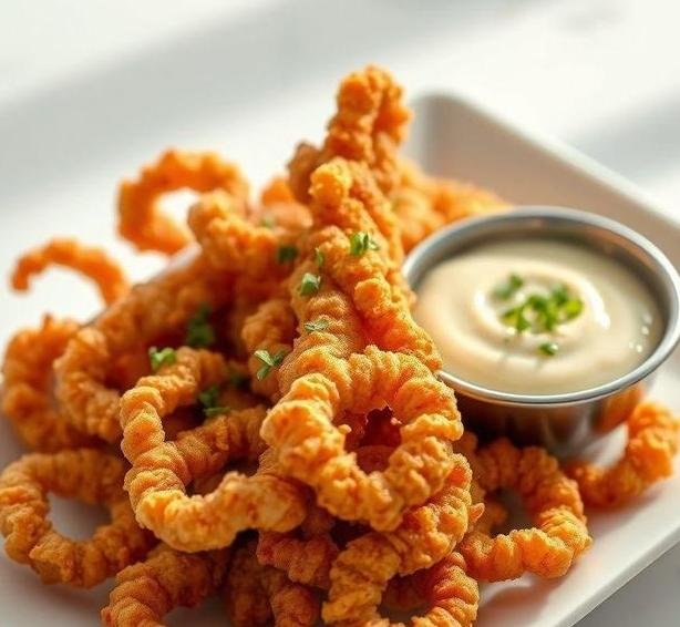 crispy squid with aioli