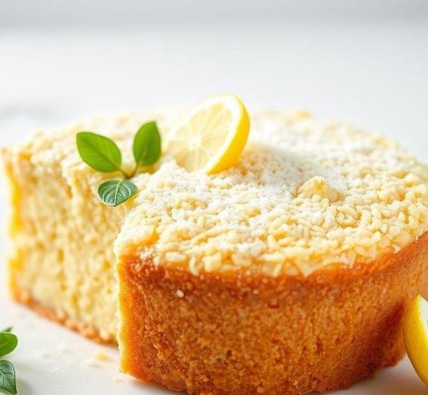 crunchy top lemon cake