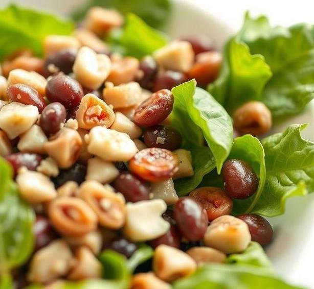 forest bean salad