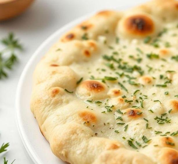 garlic parsley flatbread