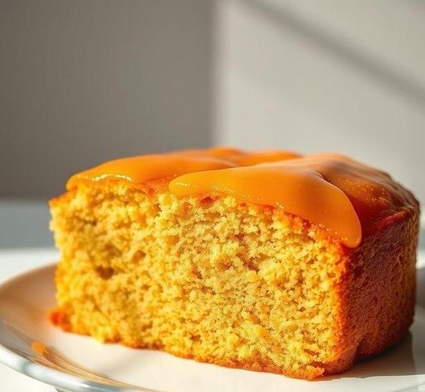 ginger and orange polenta cake