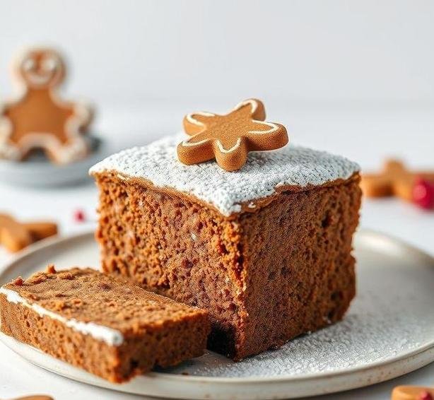gingerbread traybake