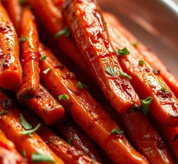 harissa roasted chantenay carrots