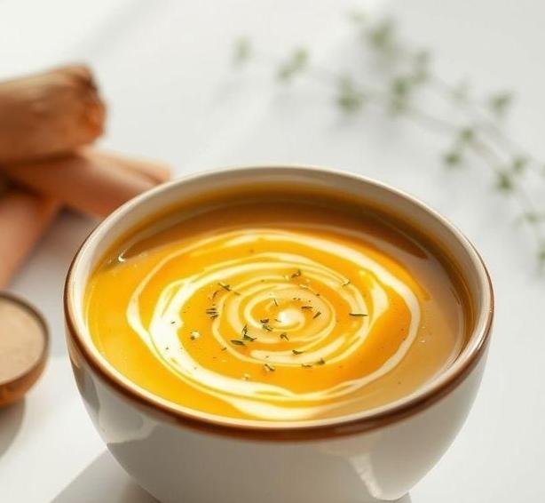 honey glazed parsnip soup