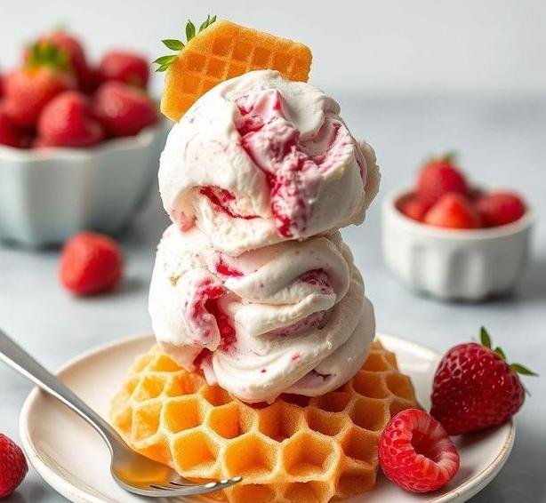 ice cream honeycomb