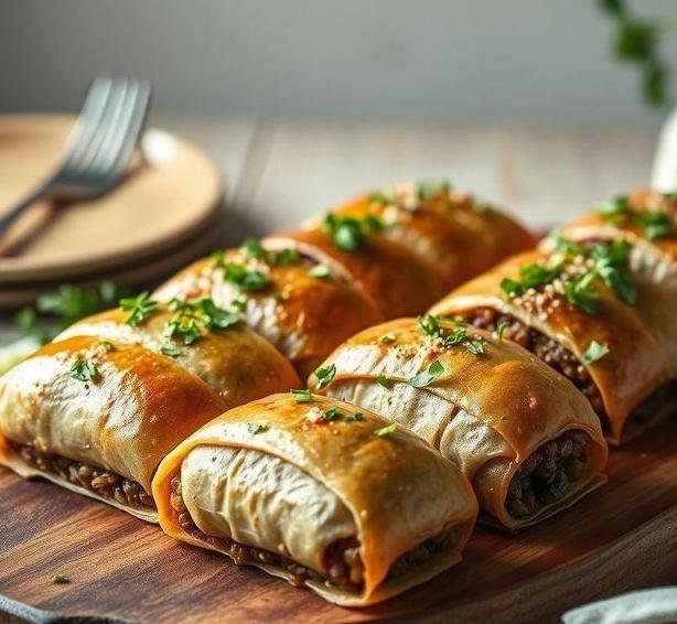 jumbo lentil rolls