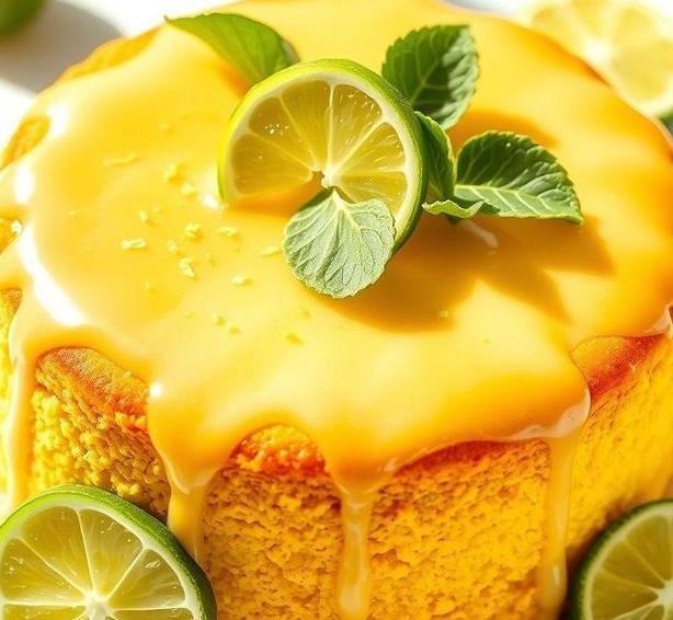 lime and polenta cake