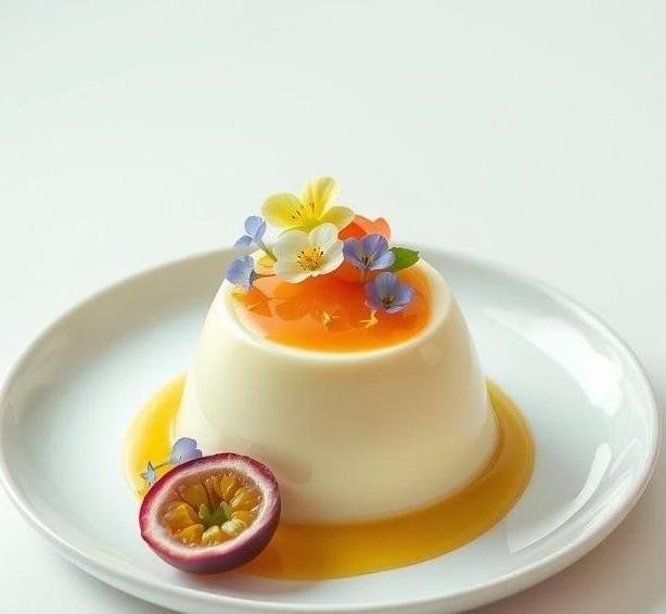 limoncello passion panna cotta