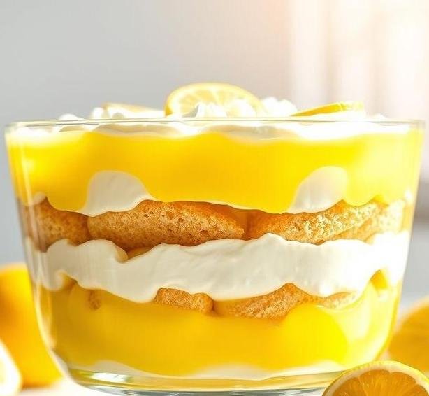 limoncello trifle