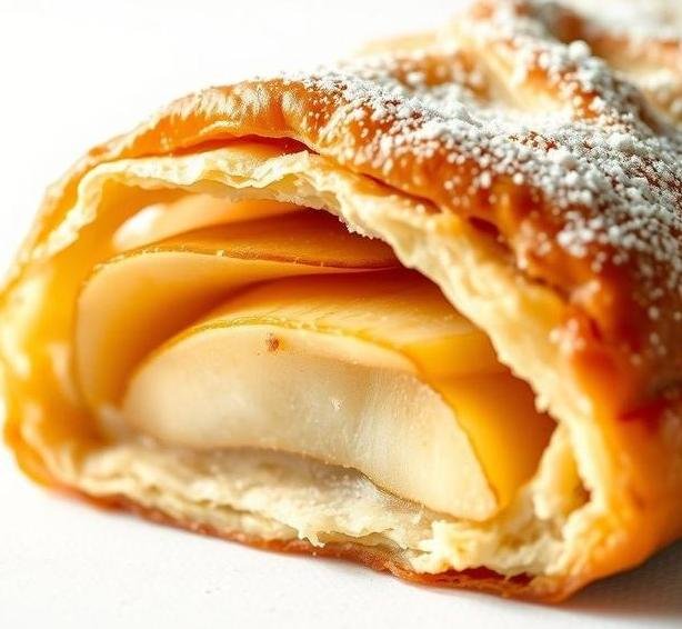pear apple strudel