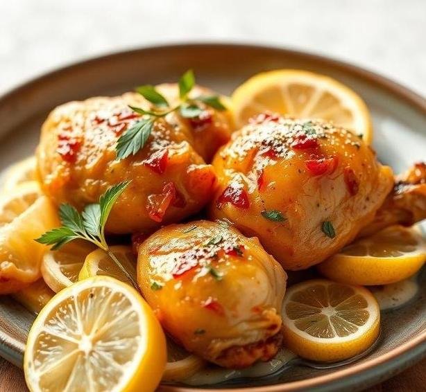 preserved lemon chicken