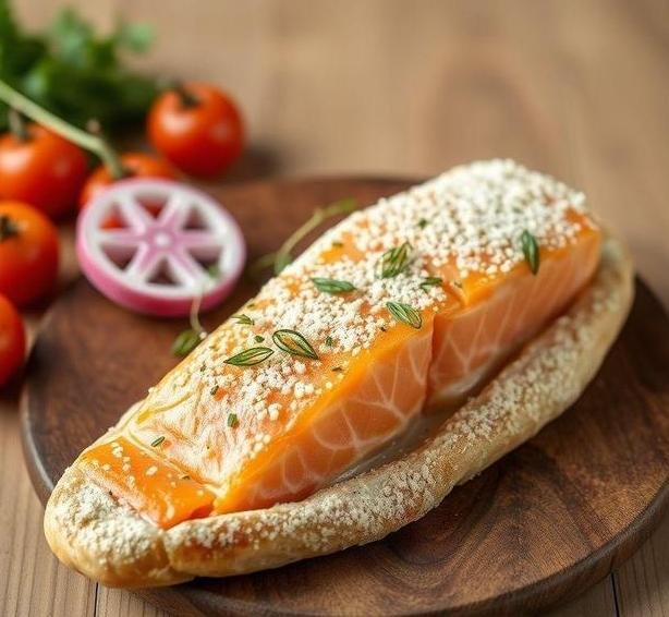 salmon en croute recipe