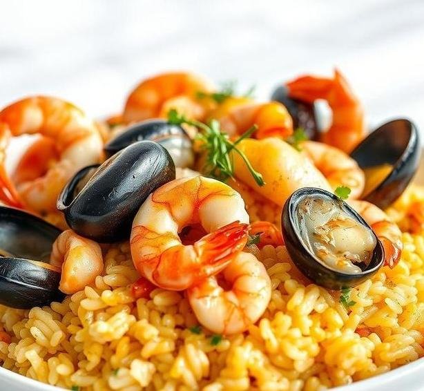 seafood risotto