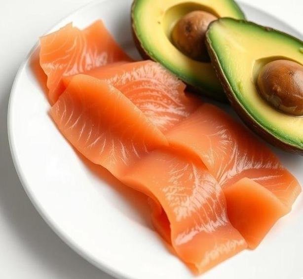 smoked salmon and avocado