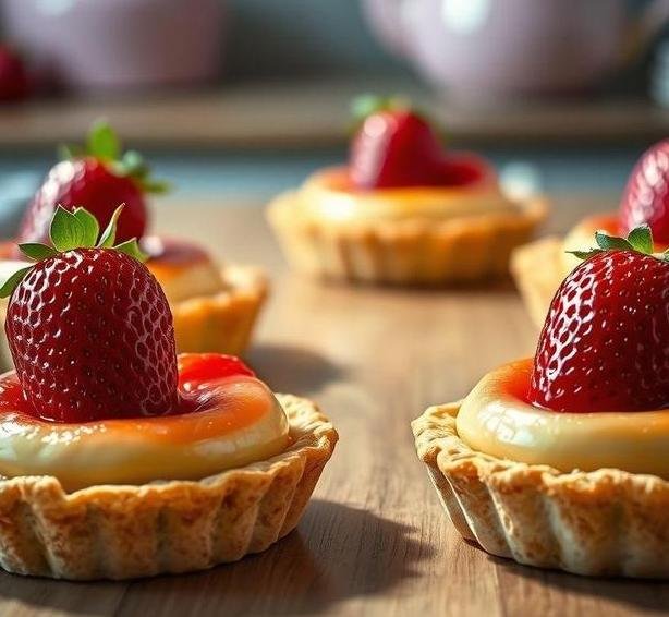 strawberry tarts