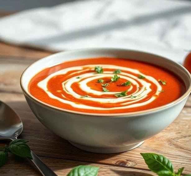 tomato and basil soup