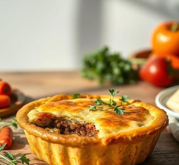 vegetarian lentil cottage pie